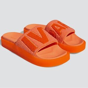 Adidas, Ivy Park platform pool slides